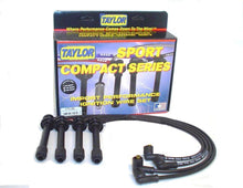 Load image into Gallery viewer, Taylor Cable 77036 8mm Spiro-Pro Ignition Wire Set; Black; Stock; 9.5 in.; OE Spark Plug Boot; Spark Plug Wire Set Taylor Cable Default Title
