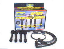 Load image into Gallery viewer, Taylor Cable 77043 8mm Spiro-Pro Ignition Wire Set; Black; Stock; 9.5 in.; OE Spark Plug Boot; Spark Plug Wire Set Taylor Cable Default Title
