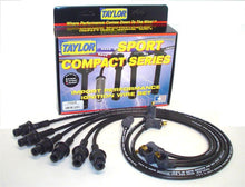 Load image into Gallery viewer, Taylor Cable 77051 8mm Spiro-Pro Ignition Wire Set; Black; Stock; 9.5 in.; OE Spark Plug Boot; Spark Plug Wire Set Taylor Cable Default Title
