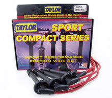 Load image into Gallery viewer, Taylor Cable 77205 8mm Spiro-Pro Ignition Wire Set; Red; Stock; 9.5 in.; OE Spark Plug Boot; Spark Plug Wire Set Taylor Cable Default Title
