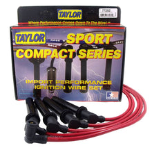 Load image into Gallery viewer, Taylor Cable 77282 8mm Spiro-Pro Ignition Wire Set; Red; Stock; 9.5 in.; OE Spark Plug Boot; Spark Plug Wire Set Taylor Cable Default Title
