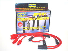 Load image into Gallery viewer, Taylor Cable 77283 8mm Spiro-Pro Ignition Wire Set; Red; Stock; 11.75 in.; 180 Deg. Plug Boot; Spark Plug Wire Set Taylor Cable Default Title
