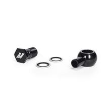 Load image into Gallery viewer, Mishimoto M20 x 5/8 Straight Black Banjo Fitting w/ Bolt Fittings Mishimoto
