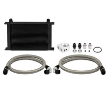 Load image into Gallery viewer, Mishimoto Universal 25 Row Oil Cooler Kit (Black Cooler) Oil Coolers Mishimoto
