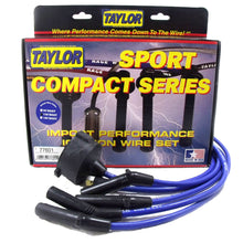 Load image into Gallery viewer, Taylor Cable 77601 8mm Spiro-Pro Ignition Wire Set; Blue; Stock; 9.5 in.; OE Spark Plug Boot; Spark Plug Wire Set Taylor Cable Default Title
