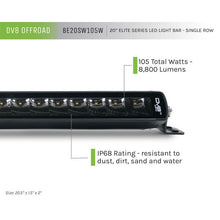 Load image into Gallery viewer, DV8 Offroad 20in Elite Series Light Bar 105W LED - Single Row Light Bars &amp; Cubes DV8 Offroad

