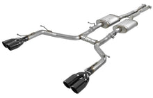 Load image into Gallery viewer, aFe MACH Force-Xp 2-1/2in 304 SS Cat-Back Exhaust 15-21 Dodge Challenger V6-3.6L - Quad Black Tip Catback aFe

