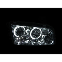 Load image into Gallery viewer, ANZO 2006-2010 Dodge Charger Projector Headlights w/ Halo Chrome (CCFL) Headlights ANZO
