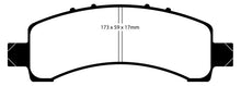 Load image into Gallery viewer, EBC 02 Cadillac Escalade 5.3 (Akebono rear caliper) Greenstuff Rear Brake Pads Brake Pads - Performance EBC   
