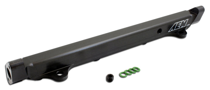 AEM 03-06 Evo 8 & 9 Black Fuel Rail Fuel Rails AEM