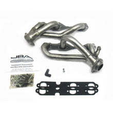 Load image into Gallery viewer, JBA 96-01 GM S Truck 4.3L V6 w/o A.I.R. Injection 1-1/2in Primary Raw 409SS Cat4Ward Header Headers &amp; Manifolds JBA
