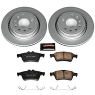 Power Stop 08-11 Saab 9-3 Rear Z23 Evolution Sport Coated Brake Kit Brake Kits - Performance D&S PowerStop