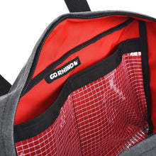 Load image into Gallery viewer, Go Rhino XVenture Gear Recovery Bag (7.5x11.5x18in. Closed) 12oz Waxed Canvas - Black Cargo Boxes &amp; Bags Go Rhino
