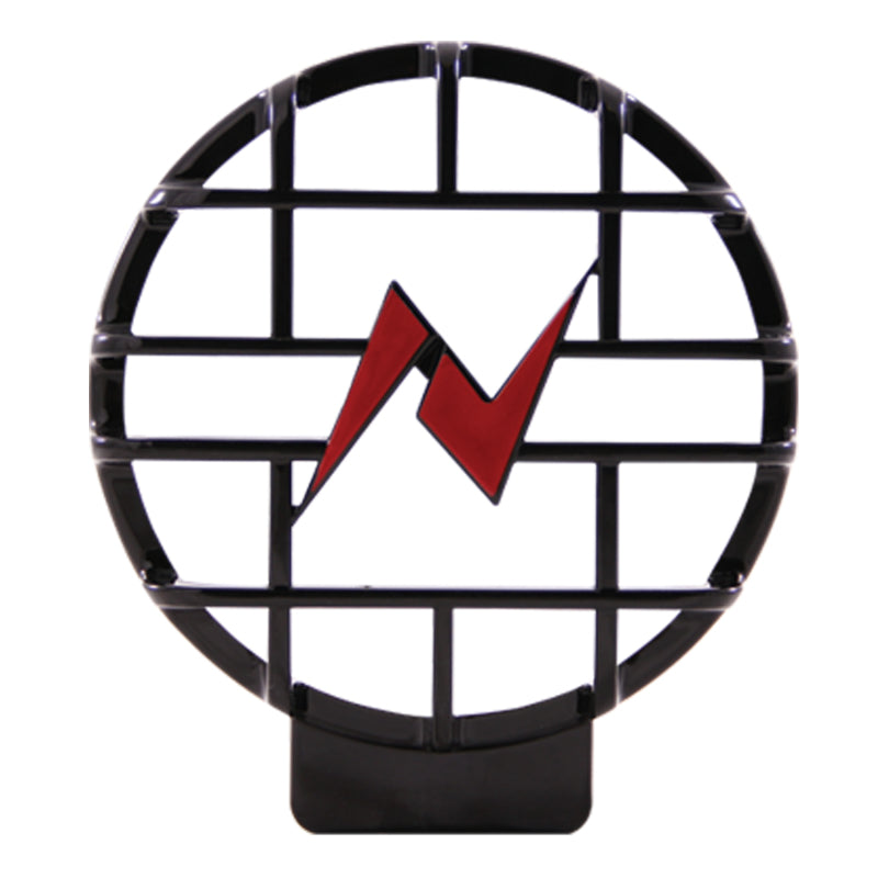 ANZO Protective Lens Universal 6in HID Black Protective Lens w/ AnzoUSA Logo (Pair) Light Covers and Guards ANZO