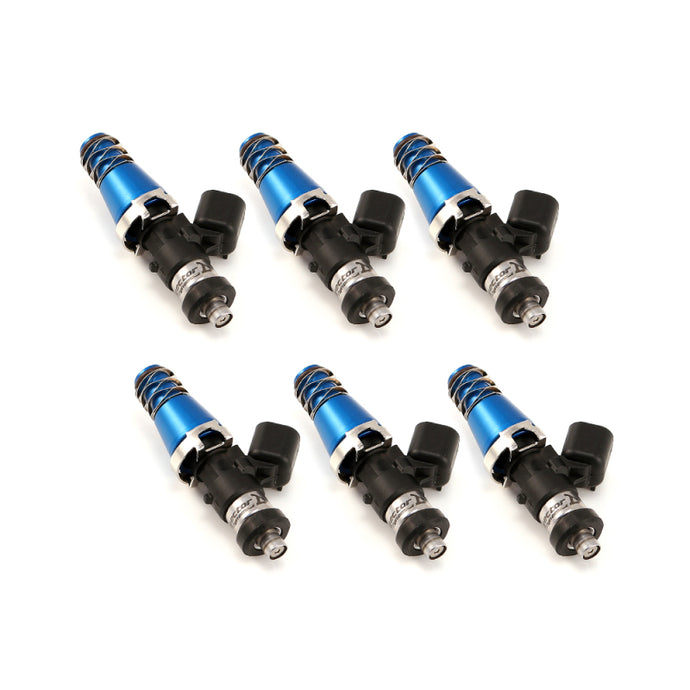 Injector Dynamics 2600-XDS Injectors - 60mm Length - 11mm Top - Denso Lower Cushion (Set of 6) Fuel Injector Sets - 6Cyl Injector Dynamics   