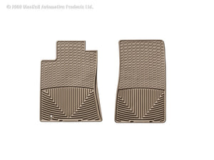 WeatherTech 08-10 Cadillac CTS Front Rubber Mats - Tan Floor Mats - Rubber WeatherTech   
