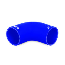 Load image into Gallery viewer, Mishimoto 2.5 Inch Blue 90 Degree Coupler Silicone Couplers &amp; Hoses Mishimoto
