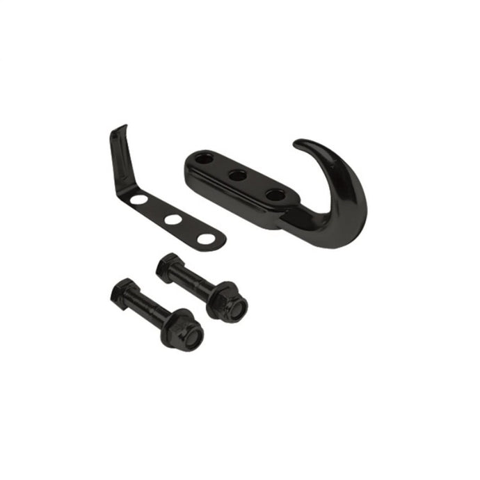 Rampage 1945-1949 Jeep CJ2A Tow Hook Kit - Black Tow Hooks Rampage