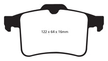 Load image into Gallery viewer, EBC 10-15 Jaguar XF 5.0 Supercharged (470) Redstuff Rear Brake Pads Brake Pads - Performance EBC   
