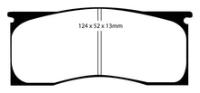 Load image into Gallery viewer, EBC 65-69 Dodge Dart 2.8 Yellowstuff Front Brake Pads Brake Pads - Performance EBC   
