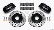 Wilwood DPHA Front Caliper & Rotor Kit Drilled Honda / Acura w/ 262mm OE Rotor Big Brake Kits Wilwood