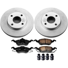 Load image into Gallery viewer, Power Stop 00-04 Ford Focus Front Z17 Evolution Geomet Coated Brake Kit Brake Kits - Performance Blank PowerStop
