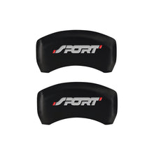 Load image into Gallery viewer, MGP 4 Caliper Covers Engraved Front &amp; Rear No bolts/Sport Red finish silver ch Caliper Covers MGP
