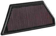 K&N 16-17 Cadillac CT6 V6-3.6L F/l Drop In Air Filter Air Filters - Drop In K&N Engineering   