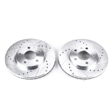 Load image into Gallery viewer, Power Stop 04-08 Chevrolet Malibu Front Evolution Drilled &amp; Slotted Rotors - Pair Brake Rotors - Slot &amp; Drilled PowerStop
