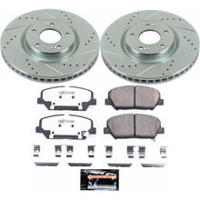 Load image into Gallery viewer, Power Stop 11-15 Kia Optima Front Z26 Street Warrior Brake Kit Brake Kits - Performance D&amp;S PowerStop   
