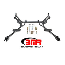 Load image into Gallery viewer, BMR 05-10 S197 Mustang K-Member w/ No Motor Mounts and STD. Rack Mounts - Black Hammertone Crossmembers BMR Suspension

