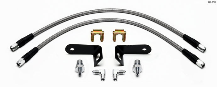 Wilwood Flexline Kit 2005-06 Pontiac GTO w/ SL4 or SL6 Front Caliper Brake Line Kits Wilwood