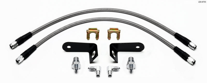 Wilwood Flexline Kit 2005-06 Pontiac GTO w/ SL4 or SL6 Front Caliper Brake Line Kits Wilwood