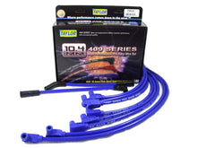 Load image into Gallery viewer, Taylor Cable 79604 409 Spiro-Pro 10.4mm Ignition Wire Set; Spiro-Wound; Custom Fit; 90 deg.; Blue; Spark Plug Wire Set Taylor Cable Default Title
