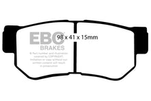 Load image into Gallery viewer, EBC 08-09 Hyundai Azera 3.3 Ultimax2 Rear Brake Pads Brake Pads - OE EBC   
