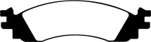 Load image into Gallery viewer, EBC 06-10 Ford Explorer 4.0 2WD Yellowstuff Front Brake Pads Brake Pads - Performance EBC   
