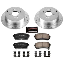 Load image into Gallery viewer, Power Stop 06-07 Hyundai Accent Rear Z23 Evolution Sport Brake Kit Brake Kits - Performance D&amp;S PowerStop   
