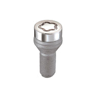 McGard Wheel Lock Bolt Set - 4pk. (Cone Seat) M12X1.25 / 17mm Hex / 22.0mm Shank Length - Chrome Wheel Bolts McGard