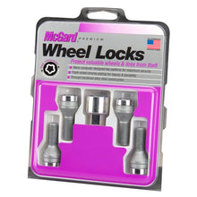 Load image into Gallery viewer, McGard Wheel Lock Bolt Set - 4pk. (Cone Seat) M12X1.25 / 19mm Hex / 29.1mm Shank Length - Chrome Wheel Bolts McGard
