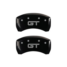 Load image into Gallery viewer, MGP Rear set 2 Caliper Covers Engraved Rear 2015/Bar &amp; Pony Black finish silver ch Caliper Covers MGP
