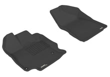 Load image into Gallery viewer, 3D MAXpider 2009-2011 Toyota Venza Kagu 1st Row Floormat - Black Floor Mats - Rubber 3D MAXpider   
