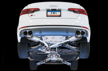 Load image into Gallery viewer, AWE Tuning Audi B9 S4 Touring Edition Exhaust - Non-Resonated (Silver 102mm Tips) Catback AWE Tuning   
