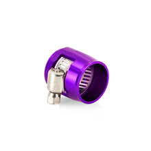 Load image into Gallery viewer, Mishimoto Aluminum -12AN Hex Finishers - Purple Oil Coolers Mishimoto
