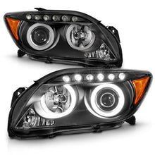 Load image into Gallery viewer, ANZO 2005-2010 Scion Tc Projector Headlights w/ Halo Black (CCFL) Headlights ANZO
