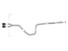 Load image into Gallery viewer, aFe Takeda Exhaust Cat-Back 19-20 Hyundai Veloster 304SS Carbon Fiber Dual Tips Exhaust Catback aFe
