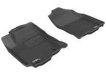 Load image into Gallery viewer, 3D MAXpider 2013-2018 Toyota RAV4/RAV4 Hybrid Kagu 1st Row Floormat - Black Floor Mats - Rubber 3D MAXpider   
