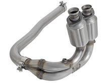 Load image into Gallery viewer, aFe Power Direct Fit Catalytic Converter Replacements Front 04-06 Jeep Wrangler (TJ/LJ) I6-4.0L Catalytic Converter Direct Fit aFe
