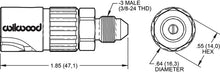 Load image into Gallery viewer, Wilwood Quick Disconnect - Female Side -3 AN Brake Hardware Wilwood
