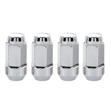 Load image into Gallery viewer, McGard Hex Lug Nut (Cone Seat Bulge Style) M14X1.5 / 22mm Hex / 1.945in. Length (4-Pack) - Chrome Lug Nuts McGard
