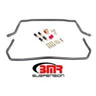 BMR 78-87 G-Body Front & Rear Sway Bar Kit w/ Bushings - Black Hammertone Sway Bars BMR Suspension